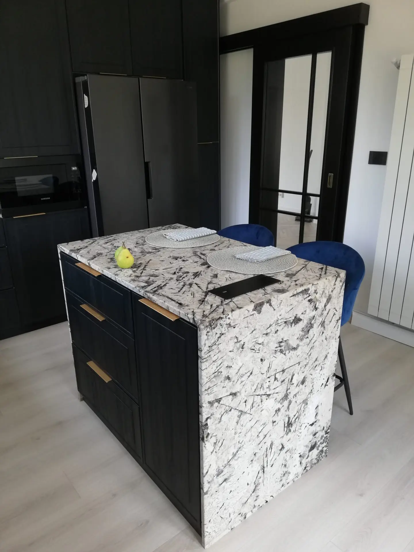 White Splash periat 1 Blat Bucatarie / Baie