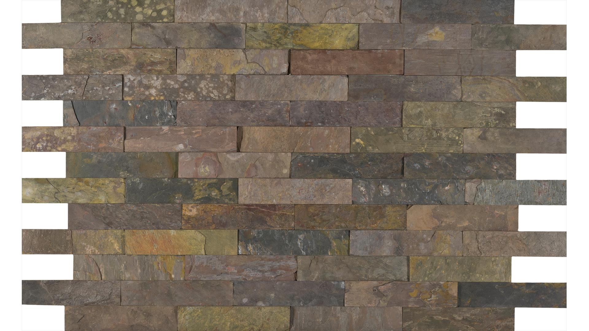 ardezie multicolor kund Lungimi liberex7x12 cm Placaje Piatra