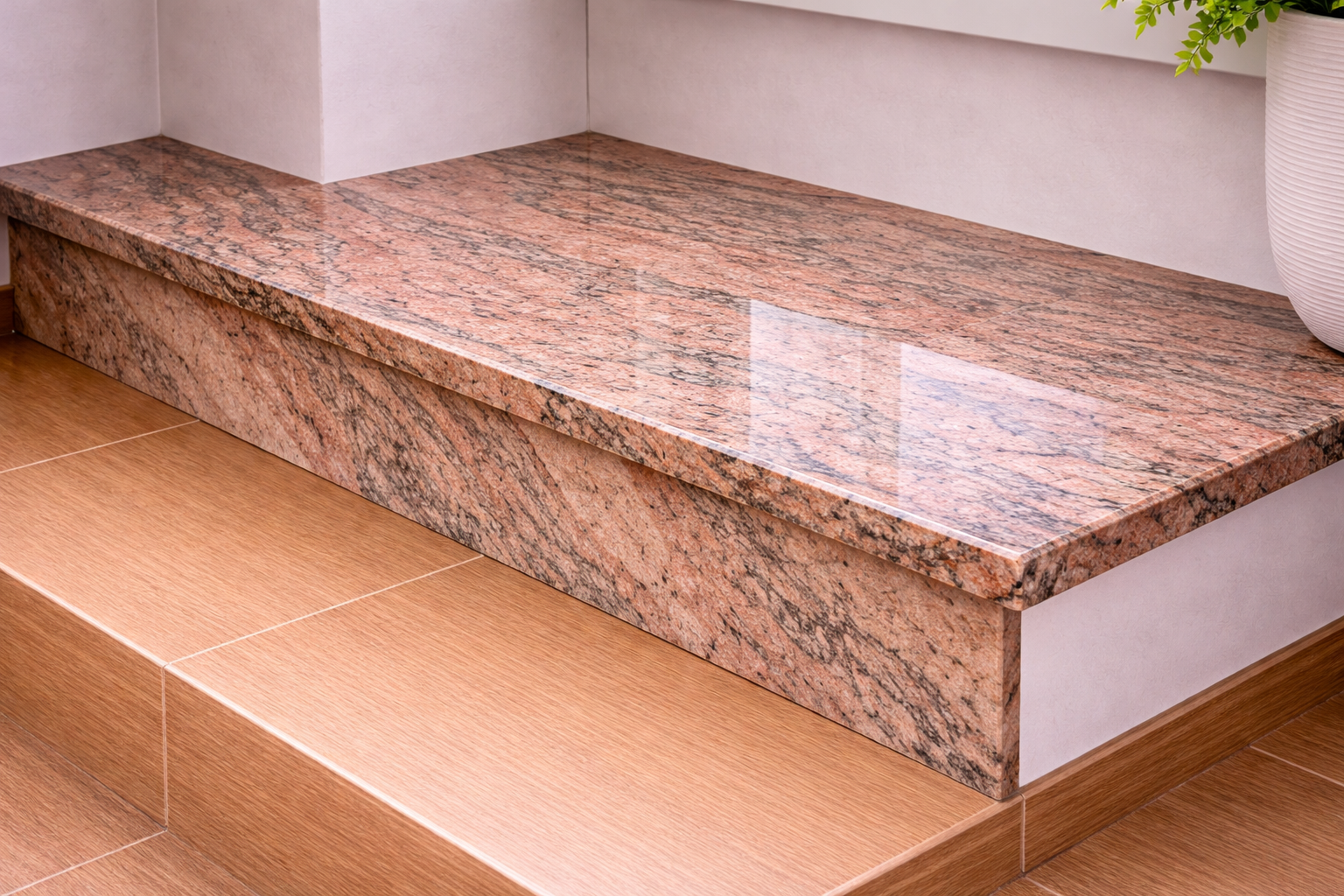 Contratreapta granit Exotic Juparana lustruit 105 x 16 x 2 cm Piatra Naturala - Toate Produsele