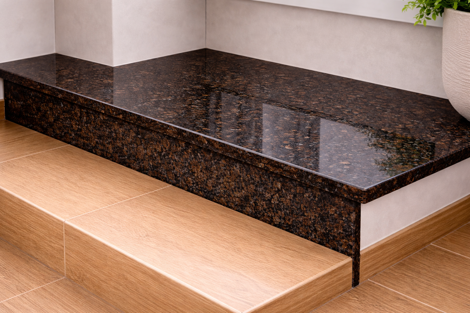 Contratreapta granit Galaxy Black lustruit 105 x 16 x 2 cm Piatra Naturala - Toate Produsele