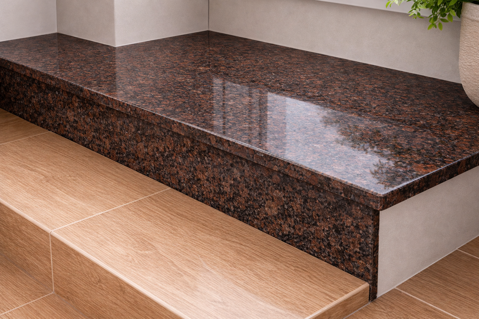 Contratreapta granit Tan Brown lustruit 105 x 16 x 2 cm Piatra Naturala - Toate Produsele