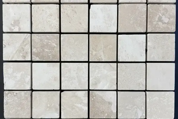 Mozaic Travertin Clasic mat chituit 4,8x4,8x1 cm v6