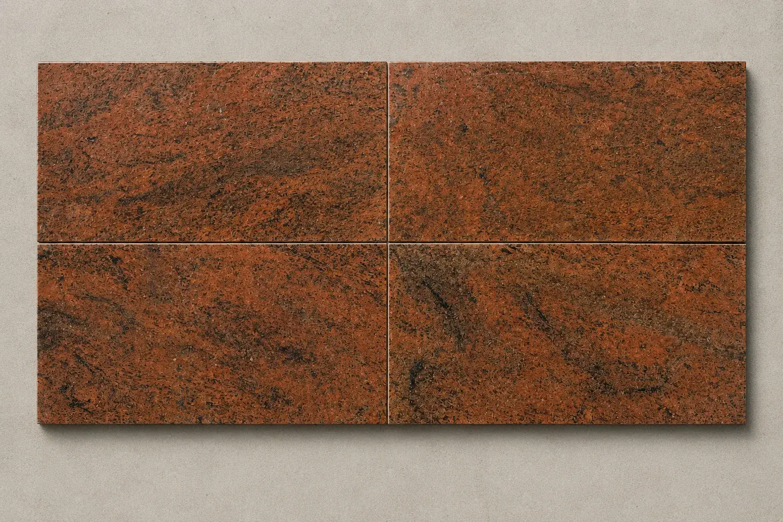 Placaj granit Rosso multicolor lustruit 61 x 305 x 1 cm 1 Piatra Naturala - Toate Produsele