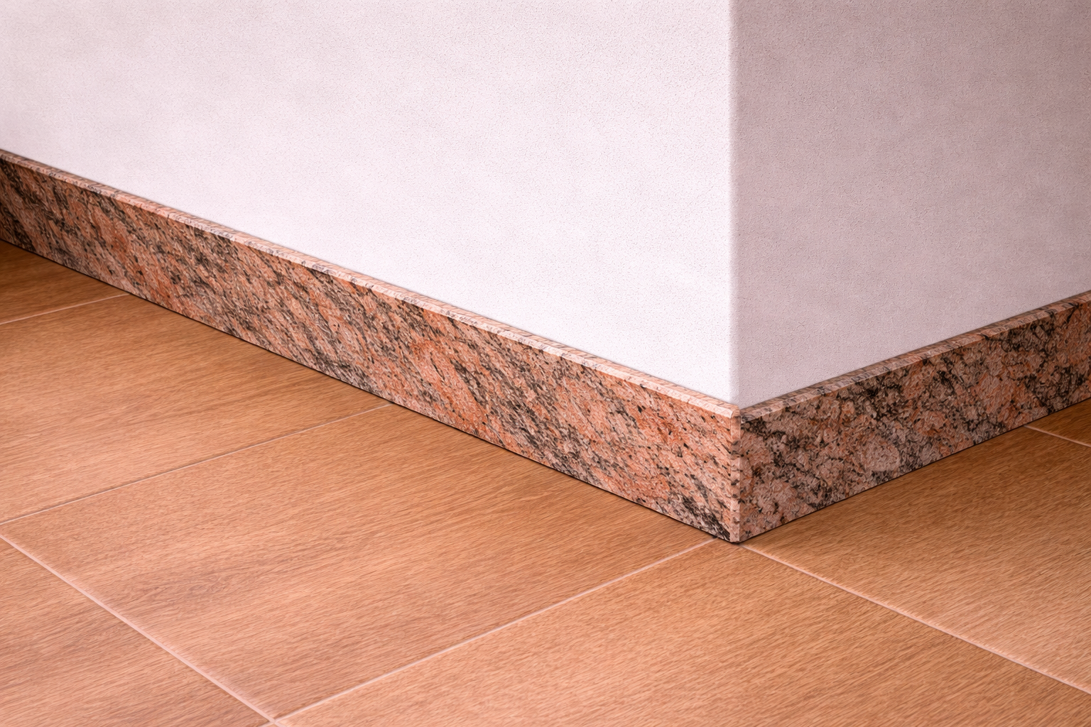 Plinta granit Exotic Juparana lustruit 60 x 7 x 2 cm 1 lungime bizotata Piatra Naturala - Toate Produsele