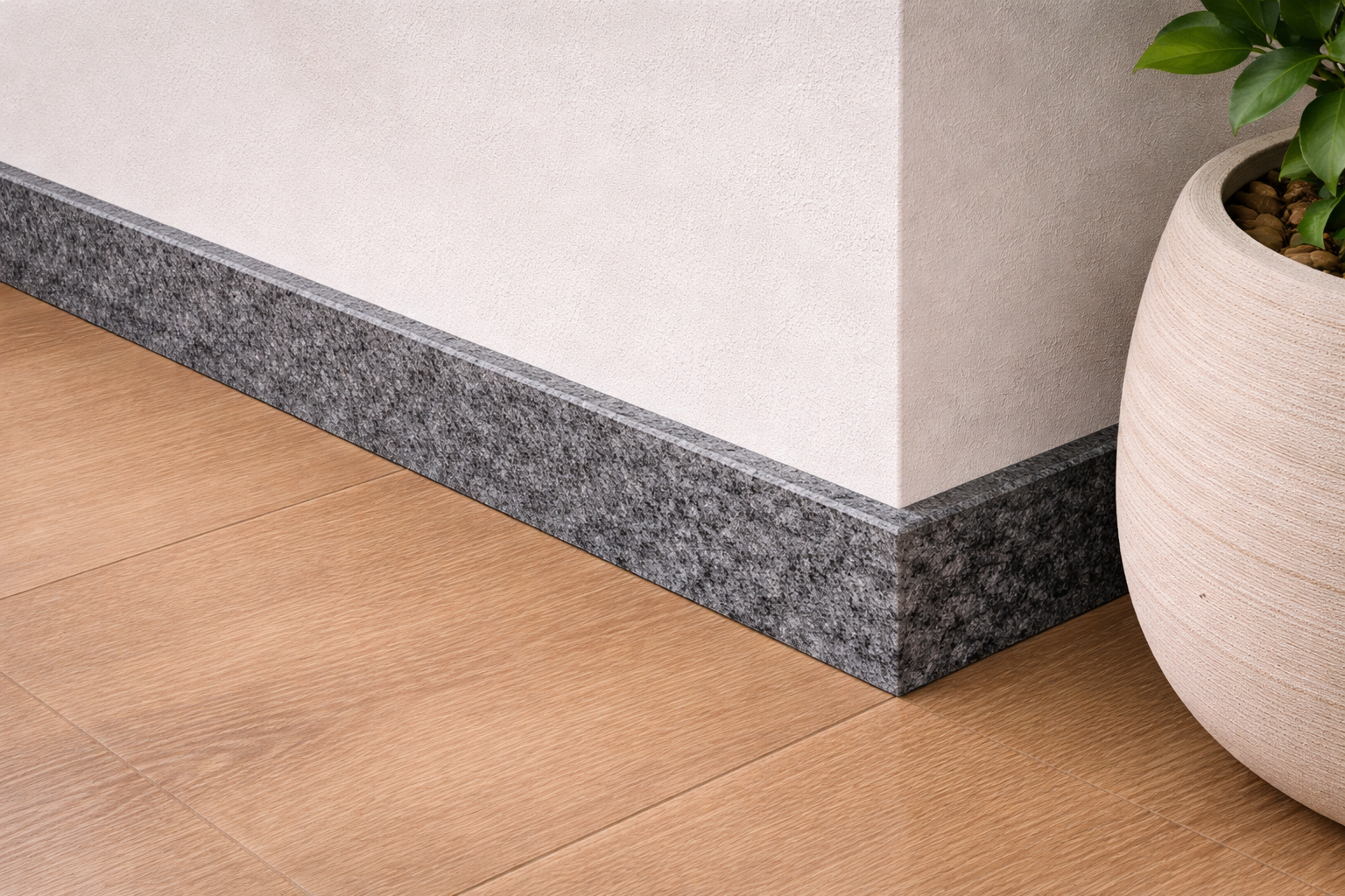 Plinta granit Steel Grey periat 60 x 7 x 2 cm 1 lungime bizotata Piatra Naturala - Toate Produsele