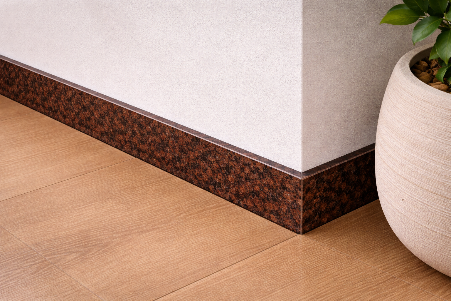 Plinta granit Tan Brown lustruit 60 x 7 x 2 cm 1 lungime bizotata Piatra Naturala - Toate Produsele