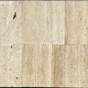 Travertin Light Vein Cut lustruit nechituit 40 x 40 x 18 cm scaled