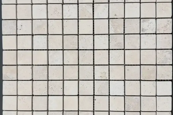 Mozaic Travertin Clasic antichizat 2,3×2,3×1 cm
