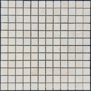 Mozaic Travertin Clasic mat chituit 2,3×2,3×1 cm