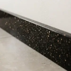 Plinta granit Galaxy Black lustruit 60 x 7 x 2 cm  - 1 lungime bizotata