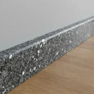 Plinta granit Steel Grey lustruit 60 x 7 x 2 cm  - 1 lungime bizotata